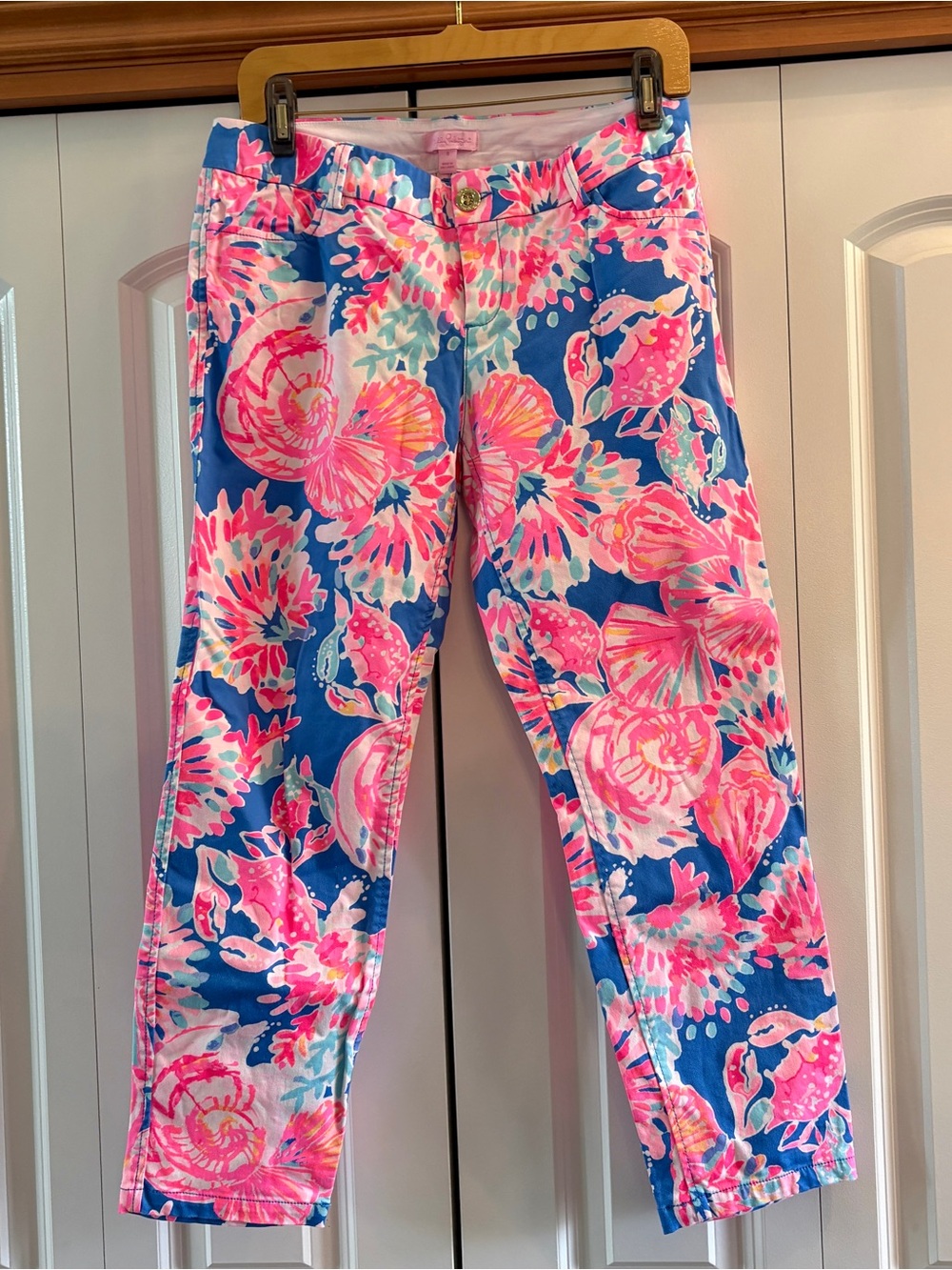 Lilly Pulitzer Sadie Stretch crop chino